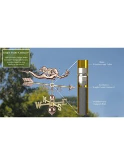 Little Mermaid Copper Weathervane 11 Little Mermaid Copper Weathervane -Cheap A Fresh Yard Store 8600350 06v