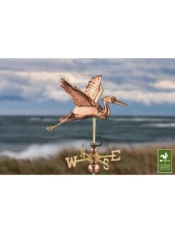 Blue Heron Cottage Copper Weathervane 10 Blue Heron Cottage Copper Weathervane -Cheap A Fresh Yard Store 8600375 04v