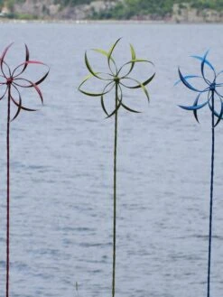 Feather Staked Wind Spinner, 22" -Cheap A Fresh Yard Store 8600480 03V tif