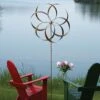 Feather Staked Wind Spinner, 32"