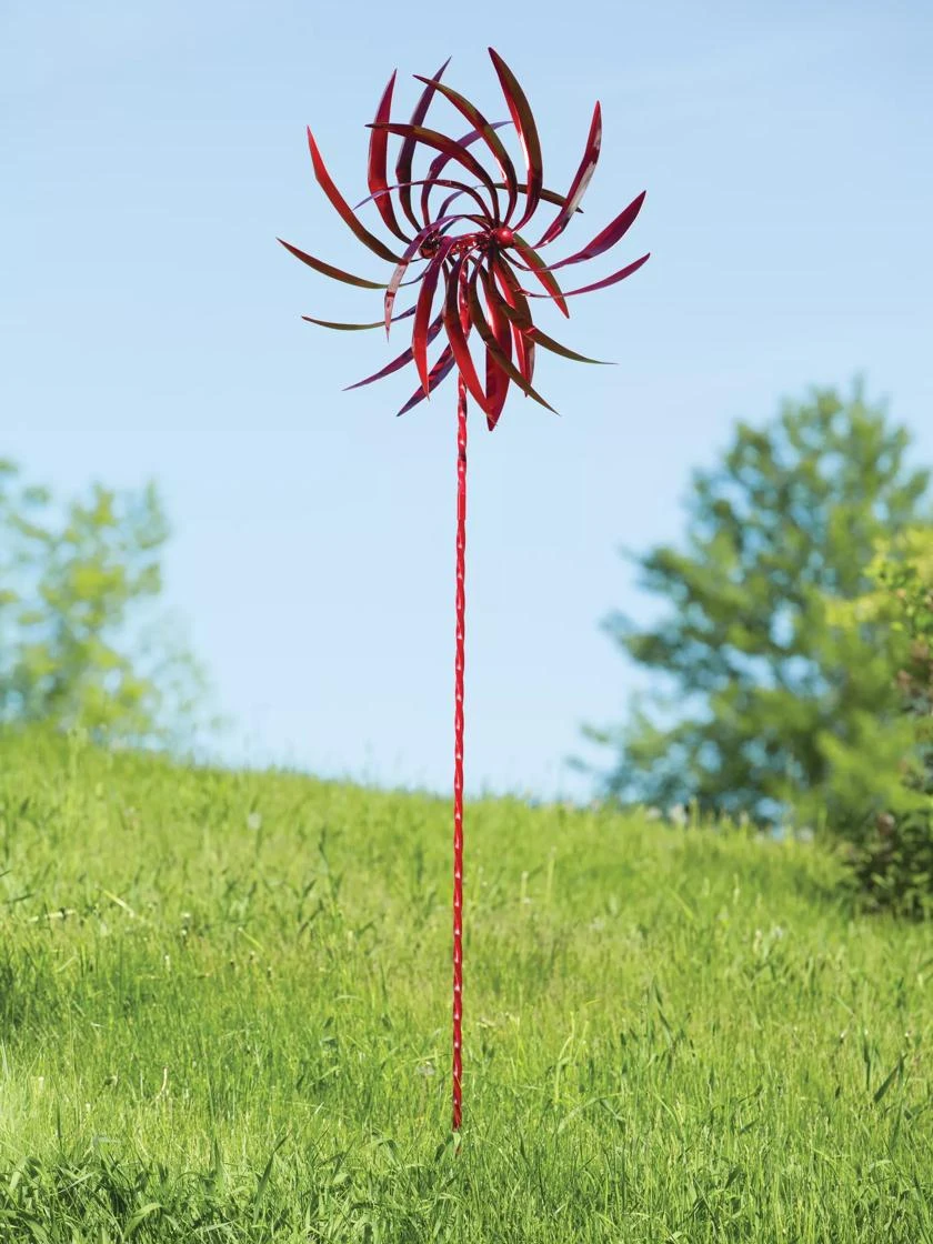 Pinwheel Wind Spinner, 22" 4 Pinwheel Wind Spinner, 22" - Image 2
