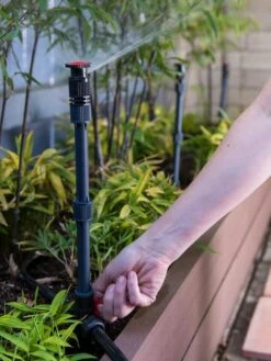 Deluxe Snip-n-Spray Garden And Landscape Sprinkler System -Cheap A Fresh Yard Store 8600500 20339 tif