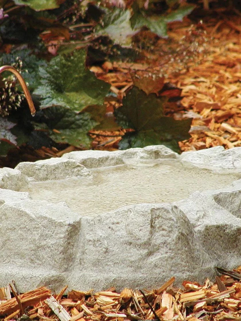 Birds Choice Rocky Mountain Birdbath With Dripper 3 Birds Choice Rocky Mountain Birdbath With Dripper