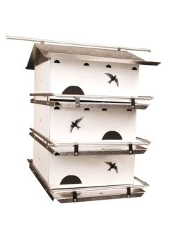 WatersEdge Purple Martin House 3-Floor, Assembled