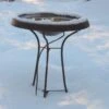 Birds Choice ® Heated Birdbath With Three Legged Black Stand 2 Birds Choice ® Heated Birdbath With Three Legged Black Stand -Cheap A Fresh Yard Store 8608877 01v heated bird bath with three legged stand black