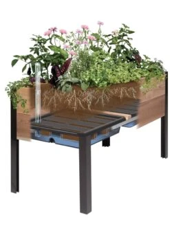 Self-Watering Insert For 2’ X 8’ Planter -Cheap A Fresh Yard Store 8609009 SW insert art 2021 tif 1