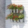 8 Pot Metal Wall Planter -Cheap A Fresh Yard Store 8609089 5656 tif