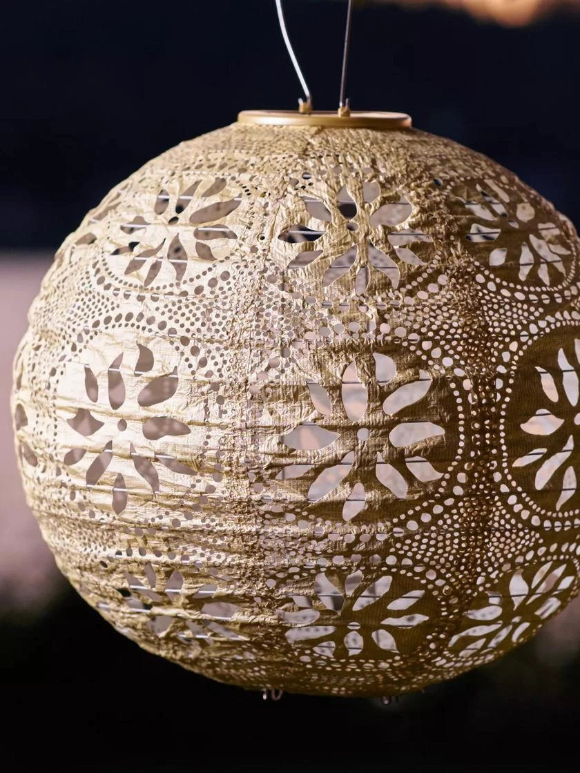 Soji Stella Boho Globe Lantern 4 Soji Stella Boho Globe Lantern - Image 2