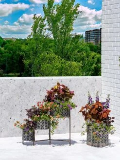 Galvanized Grow Bag Planter 12" 11 Galvanized Grow Bag Planter 12" -Cheap A Fresh Yard Store 8609180 0344 tif 1