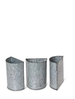 Mini Magnetic Galvanized Planter Pockets, Set Of 3 -Cheap A Fresh Yard Store 8609216 8714 tif