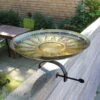 Achla Designs African Daisy Birdbath With Over-the-Rail Bracket 1 Achla Designs African Daisy Birdbath With Over-the-Rail Bracket -Cheap A Fresh Yard Store 8609295 01v achla designs african daisy brass birdbath with over rail bracket
