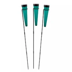 Achla Designs Solar Sparkle Cone With Stakes, Set Of 3 -Cheap A Fresh Yard Store 8609357EMGR 07V jpg