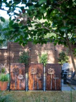 Queen Anne's Lace Corten Steel Screen -Cheap A Fresh Yard Store 8609526 6301 tif
