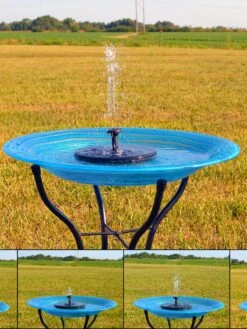 Floating Solar Bird Bath Bubbler -Cheap A Fresh Yard Store 8609905 01V tif