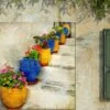 Bright Pots Outdoor Wall Art,