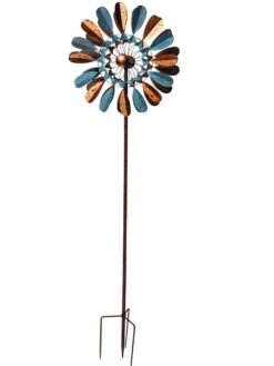 Metallic Leaf Wind Spinner -Cheap A Fresh Yard Store 8610441 1254 tif