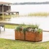 Corten Steel Modular Raised Bed, 2'x4' -Cheap A Fresh Yard Store 8610702 0033 tif