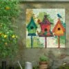 Three Neighbors Outdoor Wall Art -Cheap A Fresh Yard Store 8610724 02v three neighbors outdoor wall art