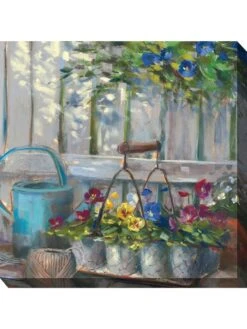 Pansy Basket Outdoor Wall Art 5 Pansy Basket Outdoor Wall Art -Cheap A Fresh Yard Store 8610734 01v