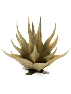 Desert Steel Sharkskin Agave Sculpture -Cheap A Fresh Yard Store 8610753 01v desert steel sharkskin agave large