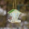 Glass Hut Bird Feeder -Cheap A Fresh Yard Store 8611011 006 glass hut bird feeder