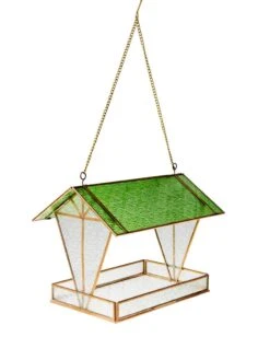 Glass Hut Bird Feeder -Cheap A Fresh Yard Store 8611011 5840