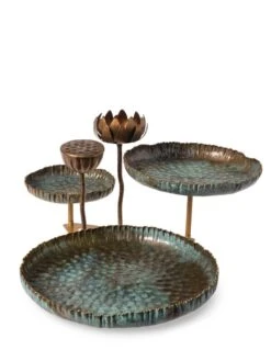 Water Lily Station Birdbath -Cheap A Fresh Yard Store 8611102 5860 tif