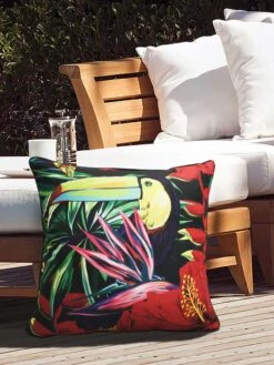 Outdoor Decor™ Floor Pillows, 24" X 24" -Cheap A Fresh Yard Store 8611118 105v trfl outdoor floor deco pillow 24x24 tropical flowers