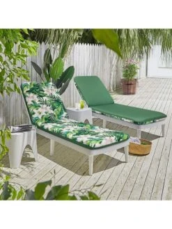 Outdoor Decor™ Chaise Lounge Cushions, 22" X 73" 14 Outdoor Decor™ Chaise Lounge Cushions, 22" X 73" -Cheap A Fresh Yard Store 8611127 106v grli outdoor chaise lounge cushion 22x73 green lily