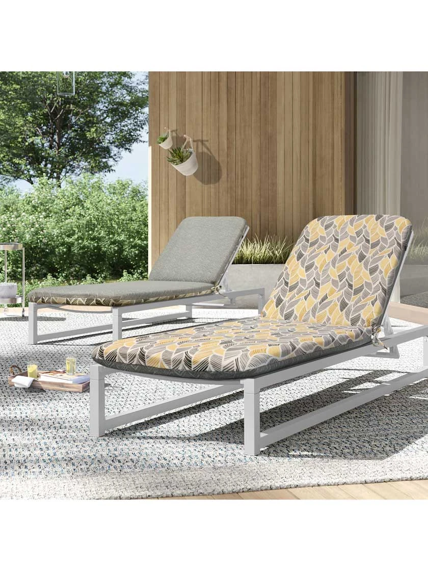 Outdoor Decor™ Chaise Lounge Cushions, 22" X 73" 8 Outdoor Decor™ Chaise Lounge Cushions, 22" X 73" - Image 6