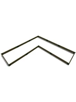 L-Shaped Composite Raised Bed, 12'x12' With 1" Boards -Cheap A Fresh Yard Store 8611162 02v l shaped raised garden beds 12 x 12 with 1 inch boards uptown brown