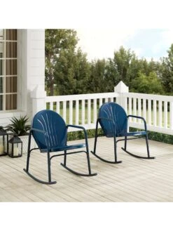 Crosley Griffith 2-piece Outdoor Rocking Chair Set -Cheap A Fresh Yard Store 8611577 ny 01v