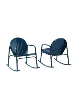 Crosley Griffith 2-piece Outdoor Rocking Chair Set -Cheap A Fresh Yard Store 8611577 ny 04v