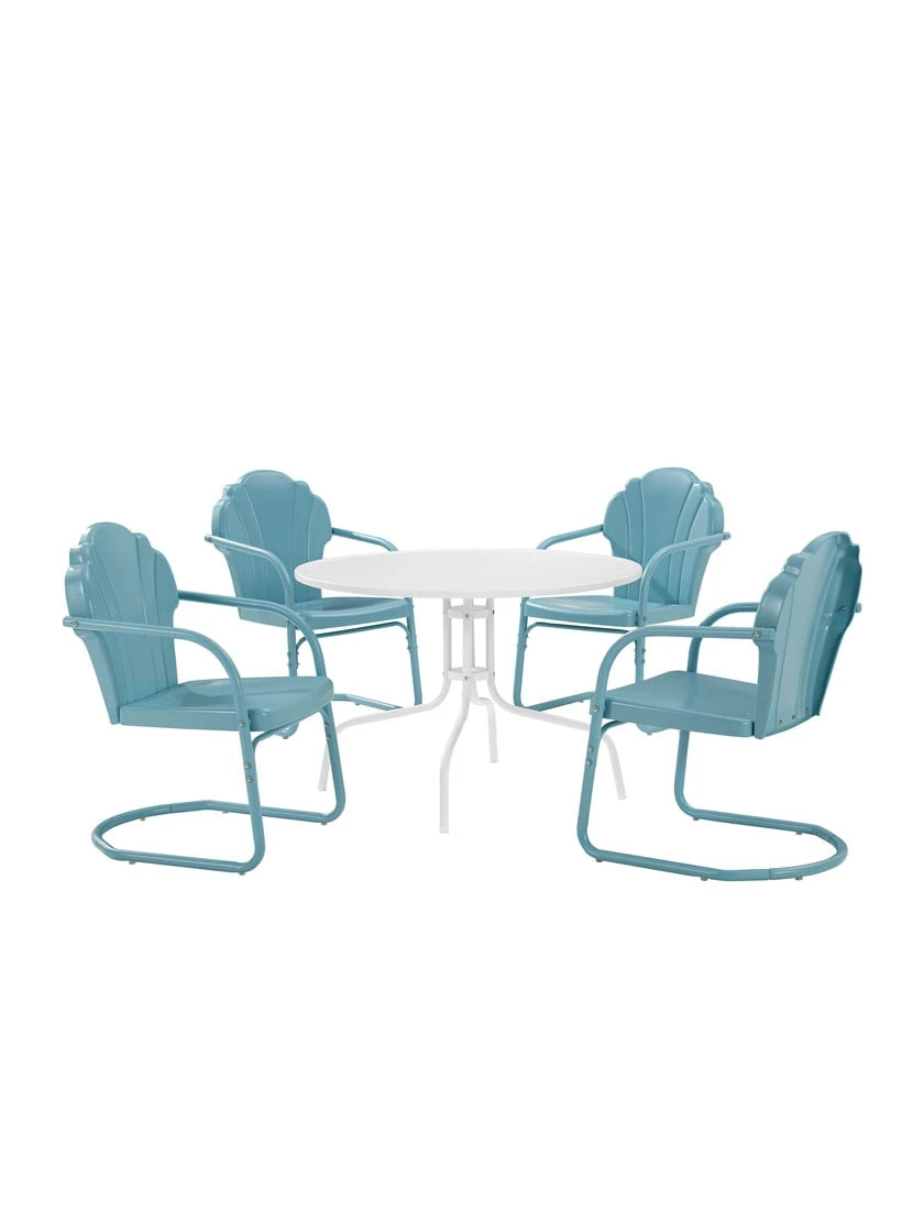 Crosley Tulip 5-piece Outdoor Dining Set 5 Crosley Tulip 5-piece Outdoor Dining Set - Image 3