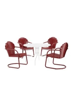 Crosley Tulip 5-piece Outdoor Dining Set