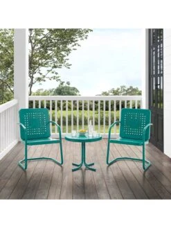 Crosley Bates 3-piece Outdoor Dining Chair Set -Cheap A Fresh Yard Store 8611583 tu 14v