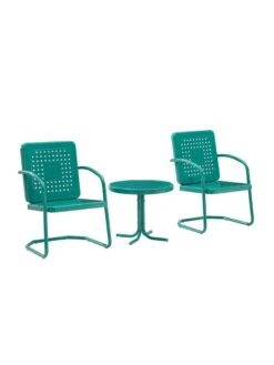 Crosley Bates 3-piece Outdoor Dining Chair Set -Cheap A Fresh Yard Store 8611583 tu 15v