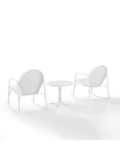Crosley Griffith 3-piece Outdoor Rocking Chair Set -Cheap A Fresh Yard Store 8611588 wt 40v