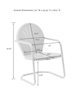 Crosley Griffith 3-piece Outdoor Bistro Set -Cheap A Fresh Yard Store 8611589 07v