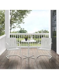 Crosley Bates 3-piece Outdoor Bistro Set 17 Crosley Bates 3-piece Outdoor Bistro Set -Cheap A Fresh Yard Store 8611590 wt 20v