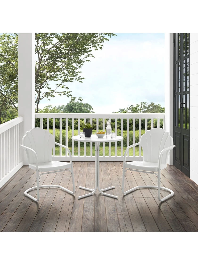 Crosley Tulip 3-piece Outdoor Bistro Set 9 Crosley Tulip 3-piece Outdoor Bistro Set - Image 7