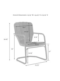 Crosley Ridgeland 3-piece Outdoor Bistro Set 34 Crosley Ridgeland 3-piece Outdoor Bistro Set -Cheap A Fresh Yard Store 8611594 10v