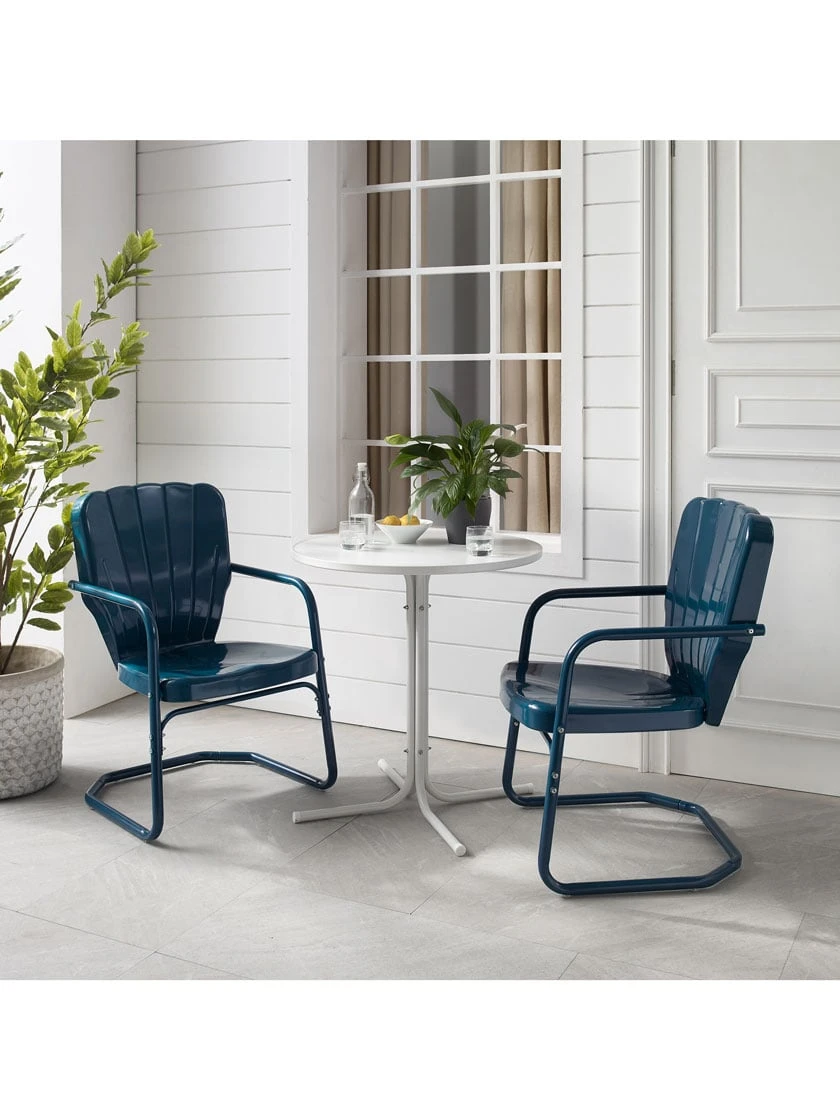 Crosley Ridgeland 3-piece Outdoor Bistro Set 8 Crosley Ridgeland 3-piece Outdoor Bistro Set - Image 6