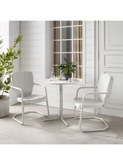 Crosley Ridgeland 3-piece Outdoor Bistro Set 26 Crosley Ridgeland 3-piece Outdoor Bistro Set -Cheap A Fresh Yard Store 8611594 wt 37v