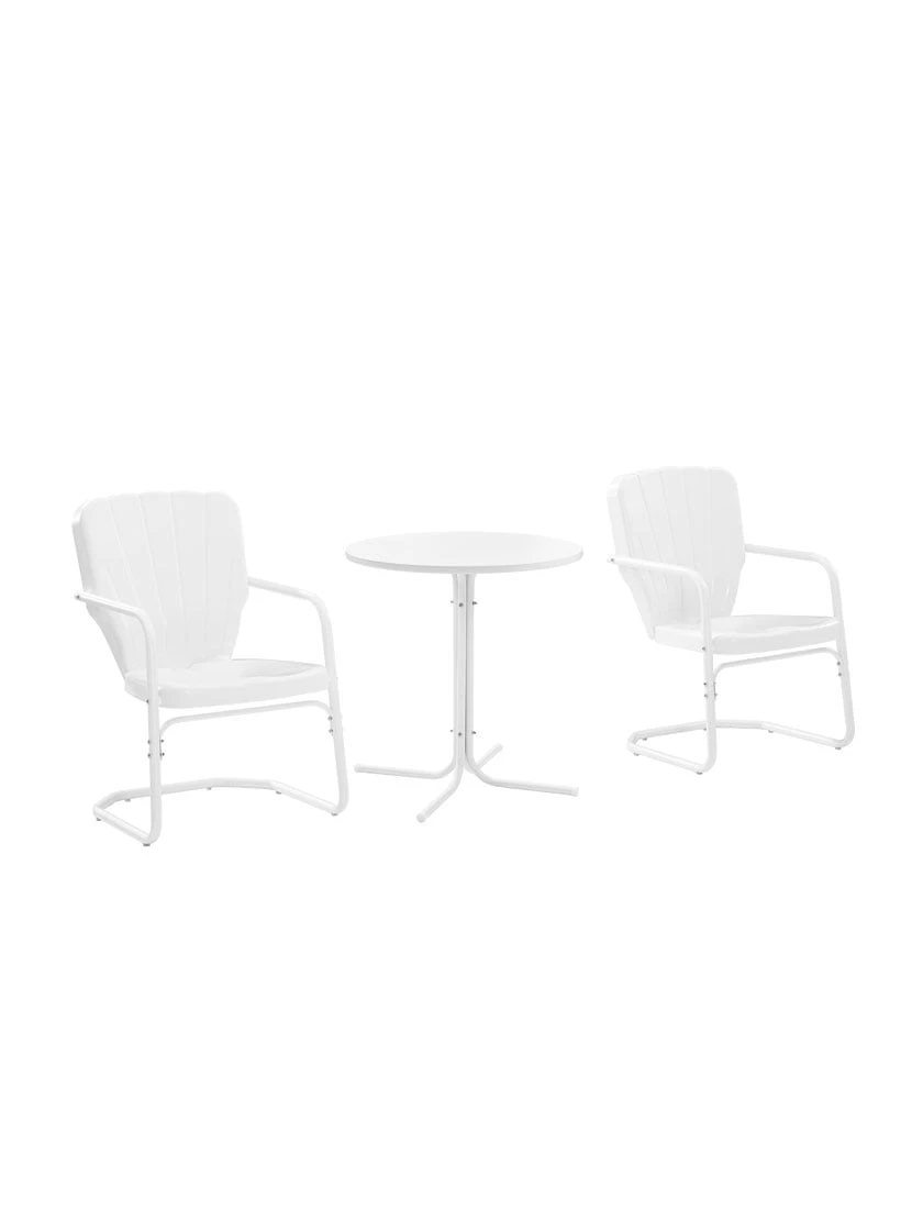 Crosley Ridgeland 3-piece Outdoor Bistro Set 9 Crosley Ridgeland 3-piece Outdoor Bistro Set - Image 7