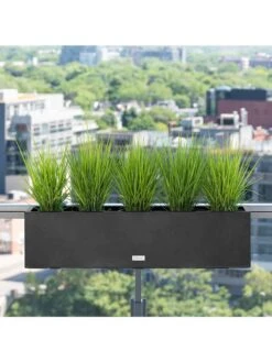 Veradek Metallic Series Railing Planters -Cheap A Fresh Yard Store 8611610 05v