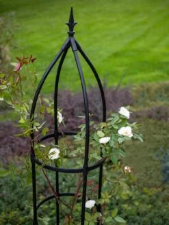 Fleur De Lis Obelisk, 86.8" -Cheap A Fresh Yard Store 8611664 1763 tif