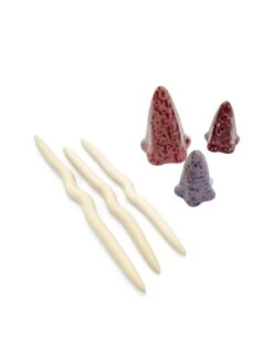 Potting Shed Tinkling Toadstool Sculptures, Set Of 3 -Cheap A Fresh Yard Store 8611730 spr 09v