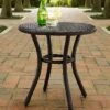 Crosley Palm Harbor Outdoor Wicker Round Side Table -Cheap A Fresh Yard Store 8611949 02v