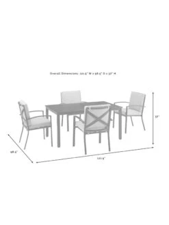 Crosley Kaplan Dining Set 25 Crosley Kaplan Dining Set -Cheap A Fresh Yard Store 8611954 09v